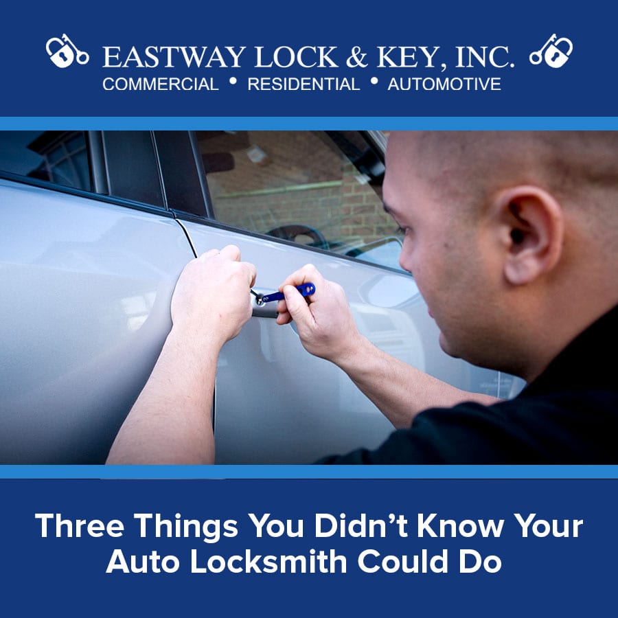 Three Things You Didn’t Know Your Auto Locksmith Could Do