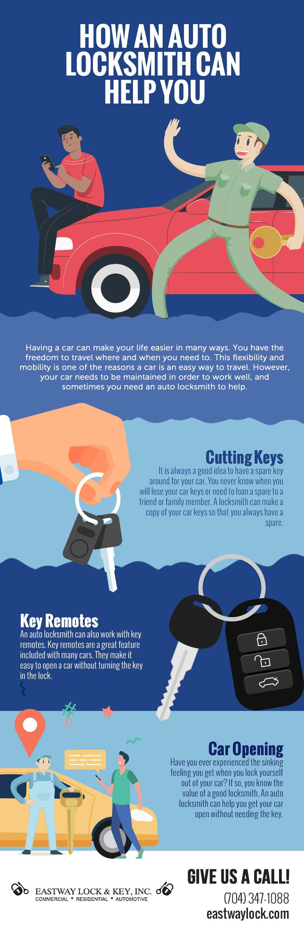 How an Auto Locksmith Can Help You [infographic]