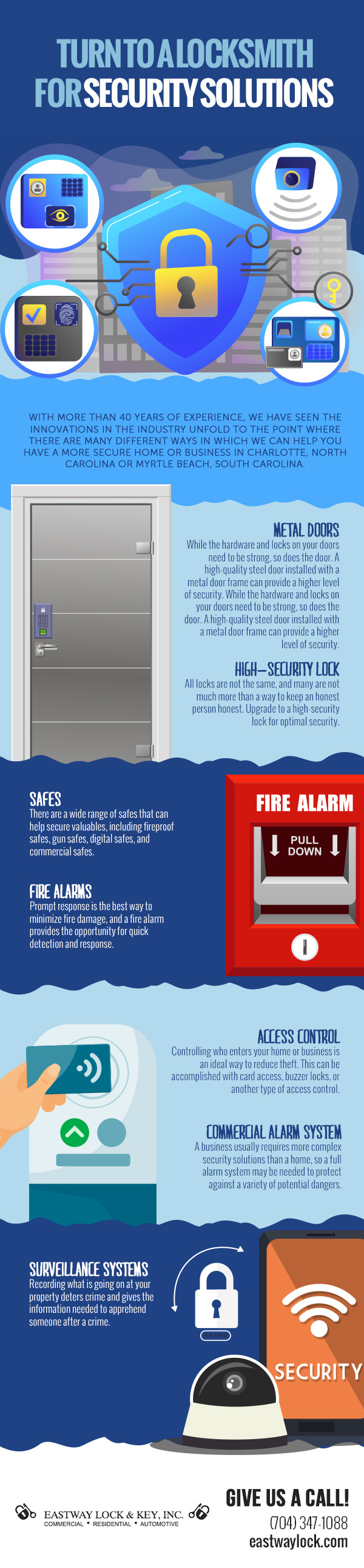 Turn to a Locksmith for Security Solutions [infographic]