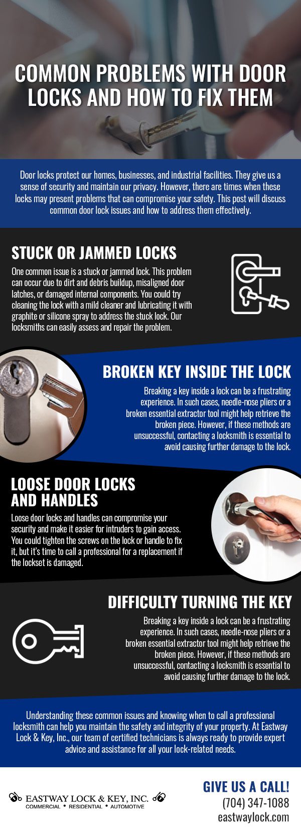 Common Problems with Door Locks and How to Fix Them
