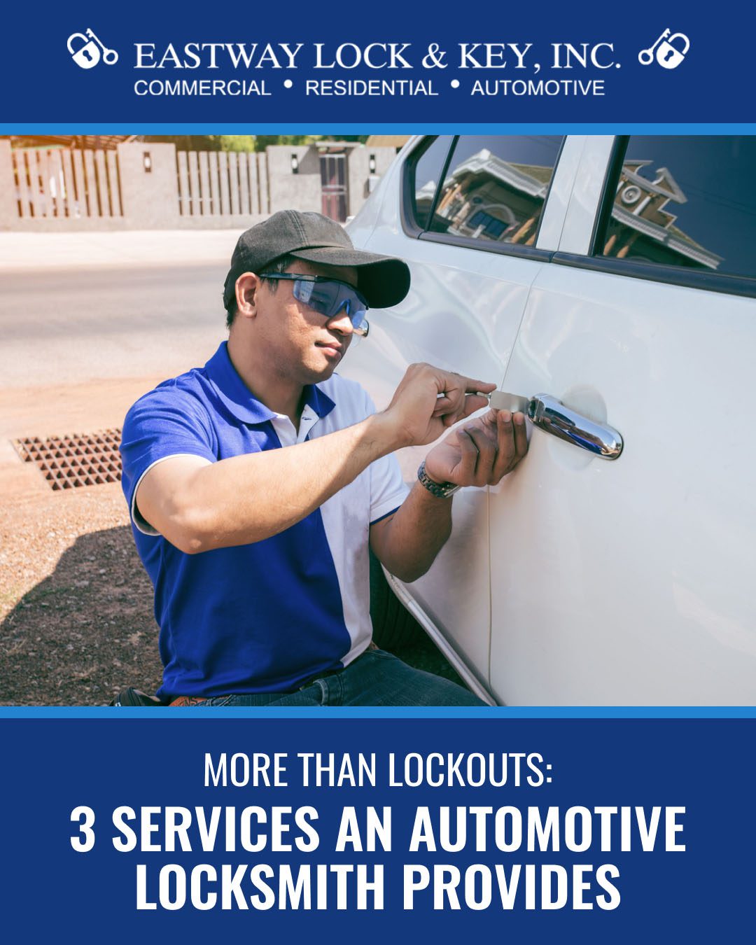 More Than Lockouts: 3 Services an Automotive Locksmith Provides